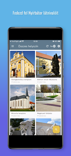 Android application Nyírbátor Digital Promenade screenshort