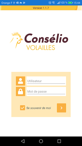 Android application Consélio Volailles et Lapin screenshort