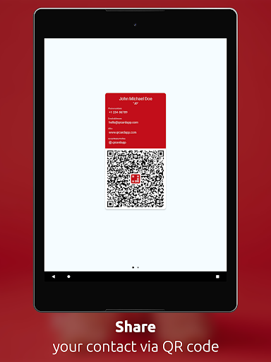 QRcard - digital business card screenshot 10