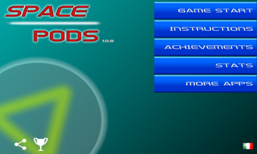 Android application Space Pods screenshort