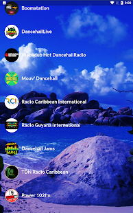 Caribbean Music Radio Screenshot