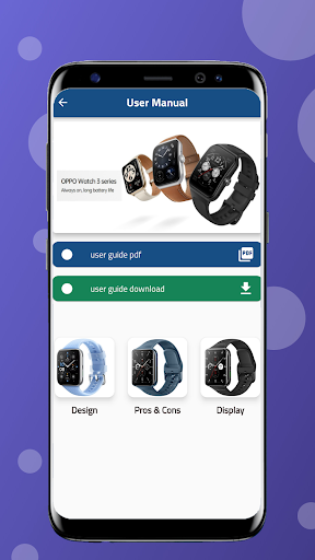 Android application Oppo Watch 3 Pro Guide screenshort