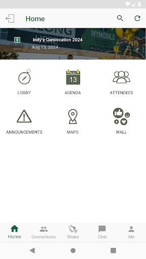 Screenshot of Ivy Tech Events