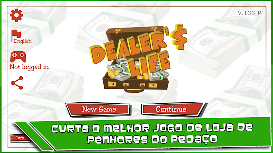 Visualização do aplicativo