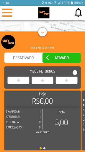Uay Pop - Motorista Screen 2