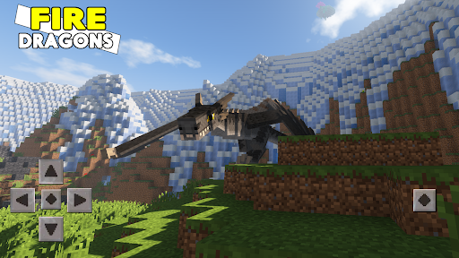 Android application Dragons Mod for Minecraft PE screenshort