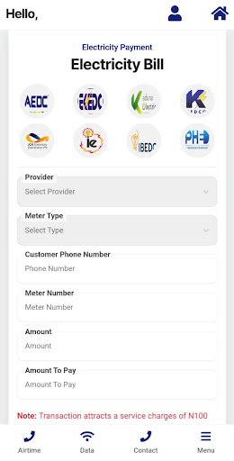 Renmiti-VTU & Bill Payment App Screen 3