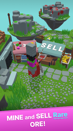 Android application Miner island - Craft adventure screenshort