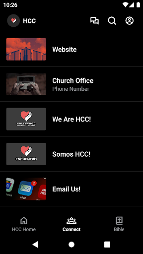 Hollywood Community Church App screenshot 1
