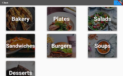Android application Orderly - Kiosk screenshort