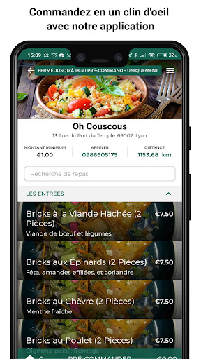 Oh Couscous Screen 2