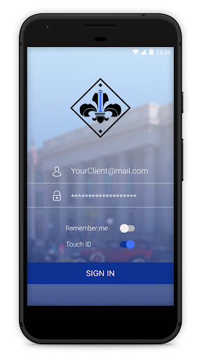 Android application IRVIN LAW screenshort
