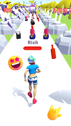 Android application Happy Island Run 3D Game screenshort