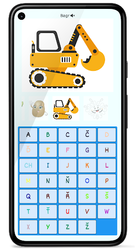 Learn alphabet letters: ISpeak Screen 3