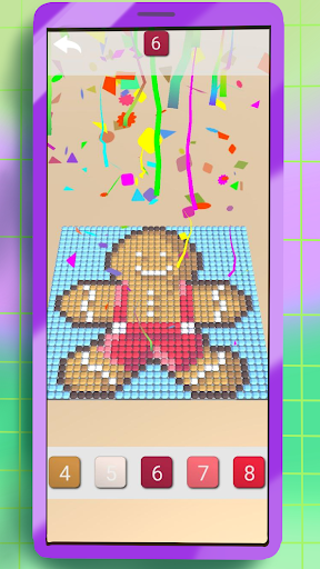 Diamond Coloring by Number Screen 2