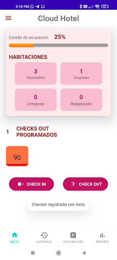 CloudHotel Screen 3
