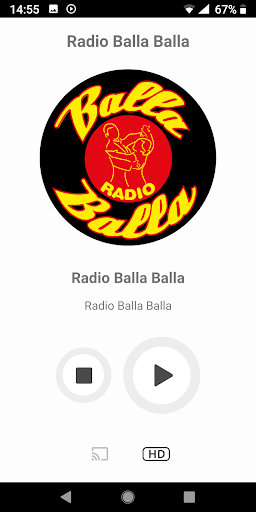 Android application Radio Balla Balla screenshort