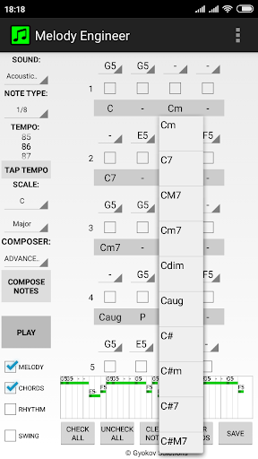 Screenshot of Melody Engineer