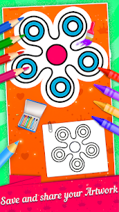 Fidget Spinner Coloring Book & Drawing Game For PC installation