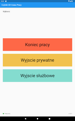 Czytnik QR Czasu Pracy v2