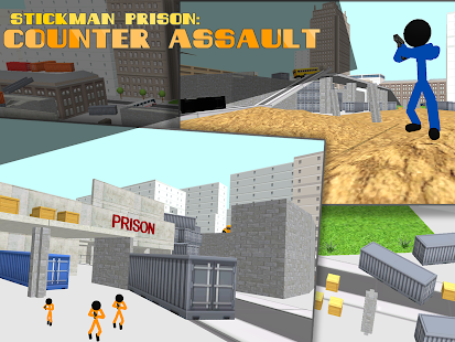 Stickman Prison: Counter Assault Screenshot