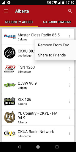 Alberta Radio Stations screenshot 4