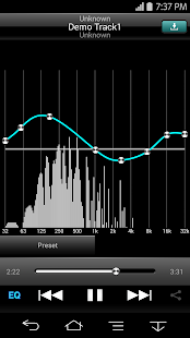 TEAC HR Audio Player Bildschirmfoto