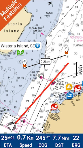 Android application Arkansas River GPS Charts screenshort