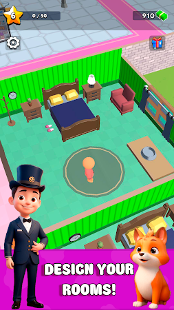 Game screenshot Idle Animal Hotel: Tycoon Game hack