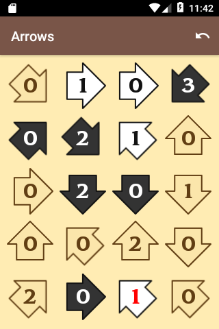 Arrow Puzzles Screen 2