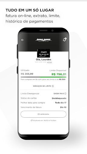 Cartão Águia Shoes Screen 2
