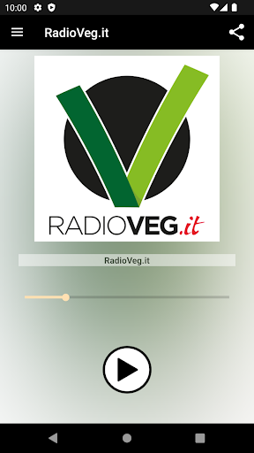 Android application RadioVeg.it screenshort