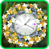Flower Clock Wallpaper icon