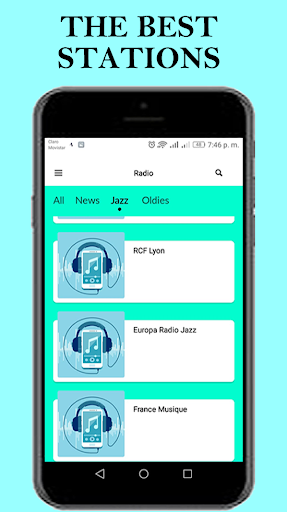 Android application Jazz Radio screenshort