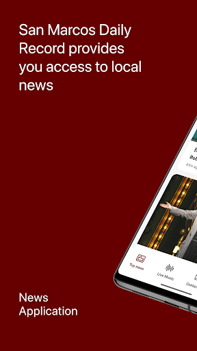 Android application San Marcos Record screenshort