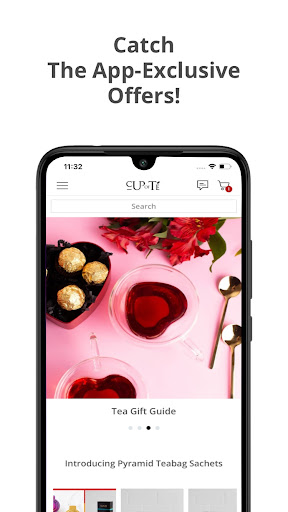 Android application Cup of Té Canada screenshort