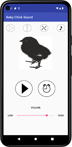 Android application Baby Chick Sound screenshort