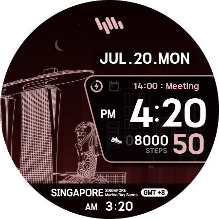 #6. SamWatch Scenery 2022 SIN (Android) Bởi: Samtree