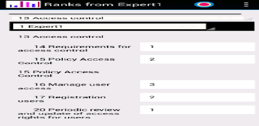 Android application Advanced Assess Objects screenshort