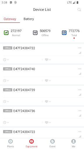Android application Eenovance screenshort