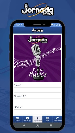 Rádio Jornada FM Screen 3