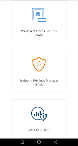 Android application CyberArk Technical Community screenshort