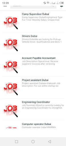 Daily Jobs Updates Screen 3