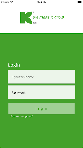 Android application Klasmann-Deilmann - Kpoint-App screenshort