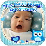 Kids Photo Frames And Stickers icon