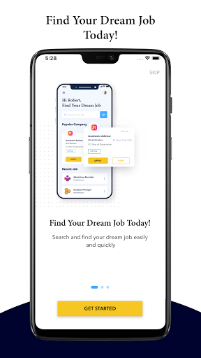 Android application Eduvacancy – Teaching Jobs screenshort