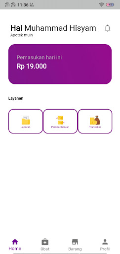 Kasir Apotek : Digpotek Screen 3