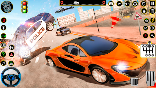 Police Car Chase Games