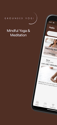 Android application Get Grounded screenshort