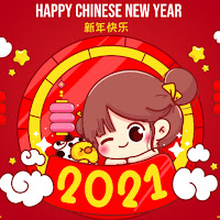 Happy Chinese New Year 2021 Wishes Card  Quotes